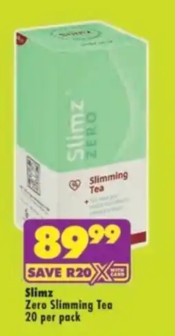 MediRite Slimz Zero Slimming Tea offer