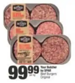 SuperSpar Your Butcher by SPAR Beef Burgers Original offer