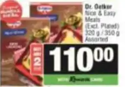 KwikSpar Dr. Oetker Nice & Easy Meals Assorted offer