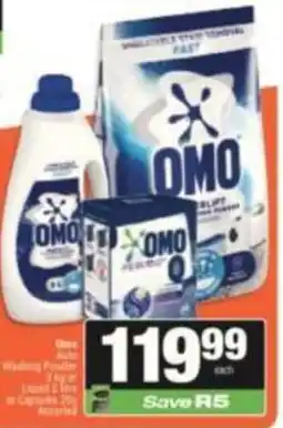 SuperSpar Omo Auto Washing Powder Assorted offer