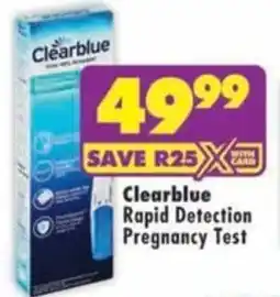 MediRite Clearblue Rapid Detection Pregnancy Test offer