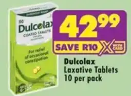 MediRite Dulcolax Laxative Tablets offer