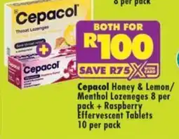 MediRite Cepacol Honey & Lemon/Menthol Lozenge offer
