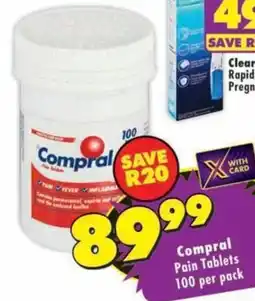 MediRite Compral Pain Tablets offer