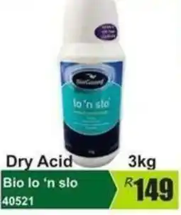 K Carrim Bio lo 'n slo Dry Acid offer