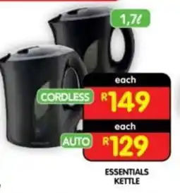 Shoprite ESSENTIALS KETTLE offer