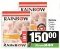 SuperSpar Rainbow Frozen Chicken Thighs offer