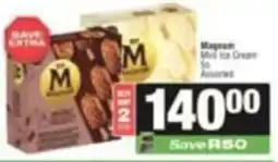 SuperSpar Magnum Mini Ice Cream Assorted offer