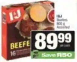 SuperSpar I&J Beefers Assorted offer