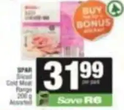 SuperSpar SPAR Sliced Cold Meat Range Assorted offer