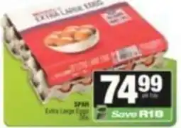 SuperSpar Extra Large Eggs offer