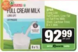 KwikSpar SPAR Full Cream Milk offer
