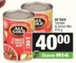 SuperSpar All Gold Tomato & Onion Mix offer