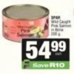 SuperSpar Wild Caught Pink Salmon offer