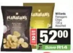 SuperSpar Flanagan's Chips Assorted offer