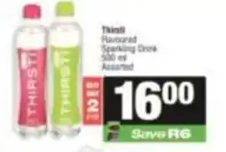 SuperSpar Thirsti Flavoured Sparkling Drink Assorted offer