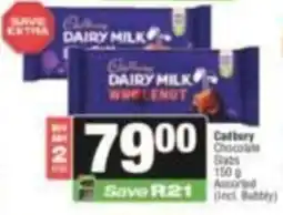 SuperSpar Cadbury Chocolate Slabs Assorted offer