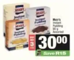 SuperSpar Mair's Instant Pudding Assorted offer