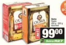 SuperSpar Ouma Risks Assorted offer