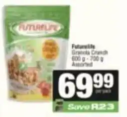 SuperSpar Futurelife Granola Crunch Assorted offer
