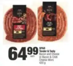 SuperSpar SPAR Tender & Tasty Cheese Wors offer