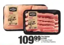 SuperSpar Your Butcher by SPAR Pork Belly Roast or Pork Bacon Rashers offer