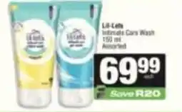 SuperSpar Lil-Lets Intimate Care Wash Assorted offer
