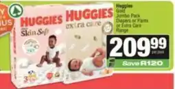 SuperSpar Huggies extra care offer
