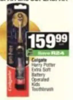 SuperSpar Colgate Harry Potter Extra Soft Battery Operated Kids Toothbrush offer
