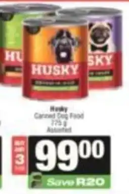 SuperSpar Husky Canned Dog Food Assorted offer