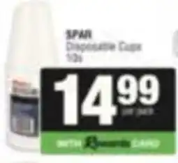 SuperSpar SPAR Disposable Caps offer