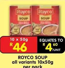 Shoprite Royco Soup offer