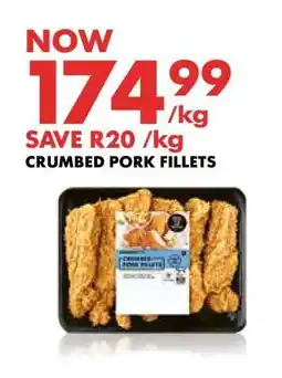 Woolworths Crumbed Pork Fillets offer