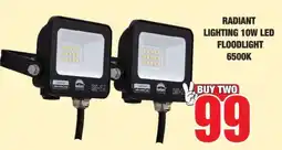 Boxer RADIANT LIGHTING 10W LED FLOODLIGHT 6500K offer