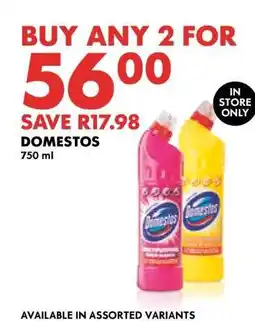 Woolworths Domestos offer