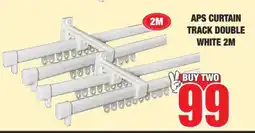 Boxer APS CURTAIN TRACK DOUBLE WHITE 2M offer