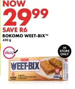 Woolworths Bokomo Weet-Bix offer