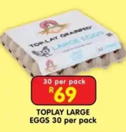 Shoprite Top-Lay Large Eggs offer