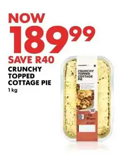 Woolworths CRUNCHY TOPPED COTTAGE PIE offer