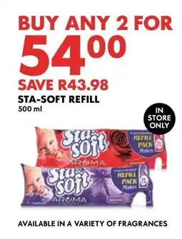 Woolworths Sta-Soft Refill offer