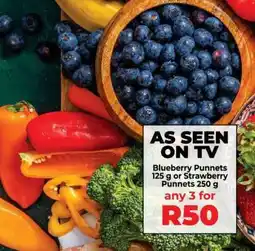 Food Lover's Market Blueberry or Strawberry Punnets offer