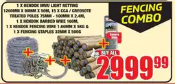 Boxer Fencing Combo offer