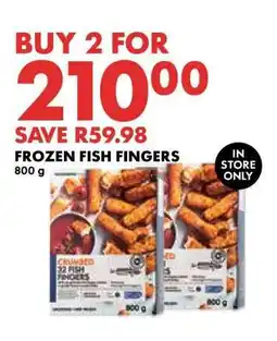 Woolworths FROZEN FISH FINGERS offer