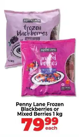 Food Lover's Market Penny Lane Frozen Blackberries or Mixed Berries 1 kg offer