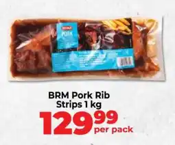 Food Lover's Market BRM Pork Rib Strips 1 kg offer