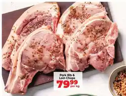 Food Lover's Market PORK RIB & LOIN CHOPS offer