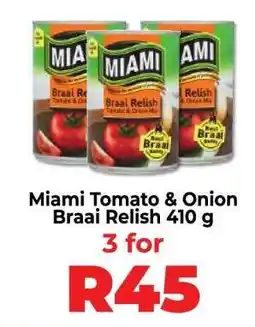 Food Lover's Market Miami Tomato & Onion Braai Relish 410 g offer