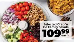 Food Lover's Market Selected Grab ’n Go Family Salads offer