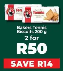 Food Lover's Market Bakers Tennis Biscuits 200 g offer
