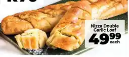 Food Lover's Market Nizza Double Garlic Loaf offer